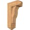Ekena Millwork Funston Arts and Crafts Smooth Bracket w/ Offset Brace, Western Red Cedar, 7 1/2"W x 18"D x 30"H BKT0806X18X30FST03SWR - alternate 1